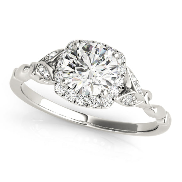 Only $137/mo GIA certified 0.80ct I-VS2 vintage diamond ring