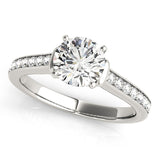 Pave' Engagement Ring